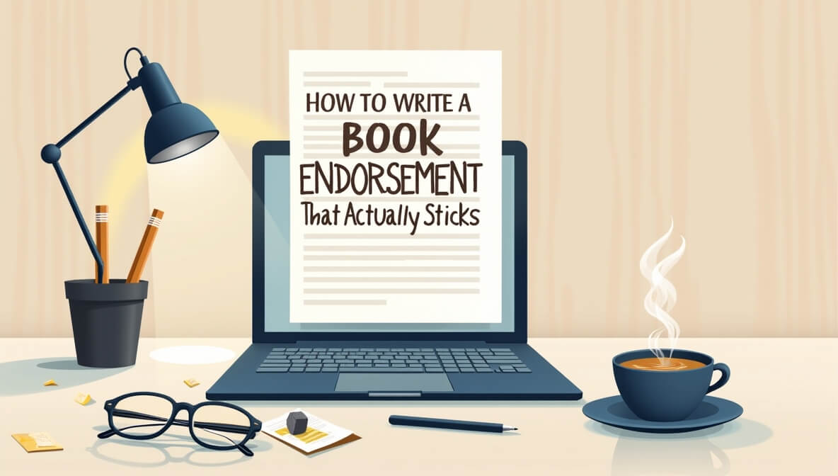 How To Write A Book Endorsement That Actually Sticks