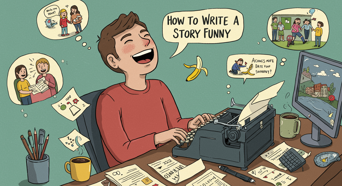 How to Write a Story Funny: A Step-by-Step Guide