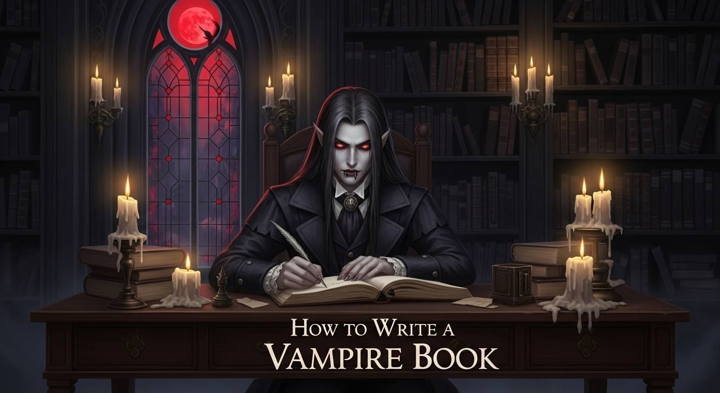 How to Write a Vampire Book: A Guide for Storytellers with Bite