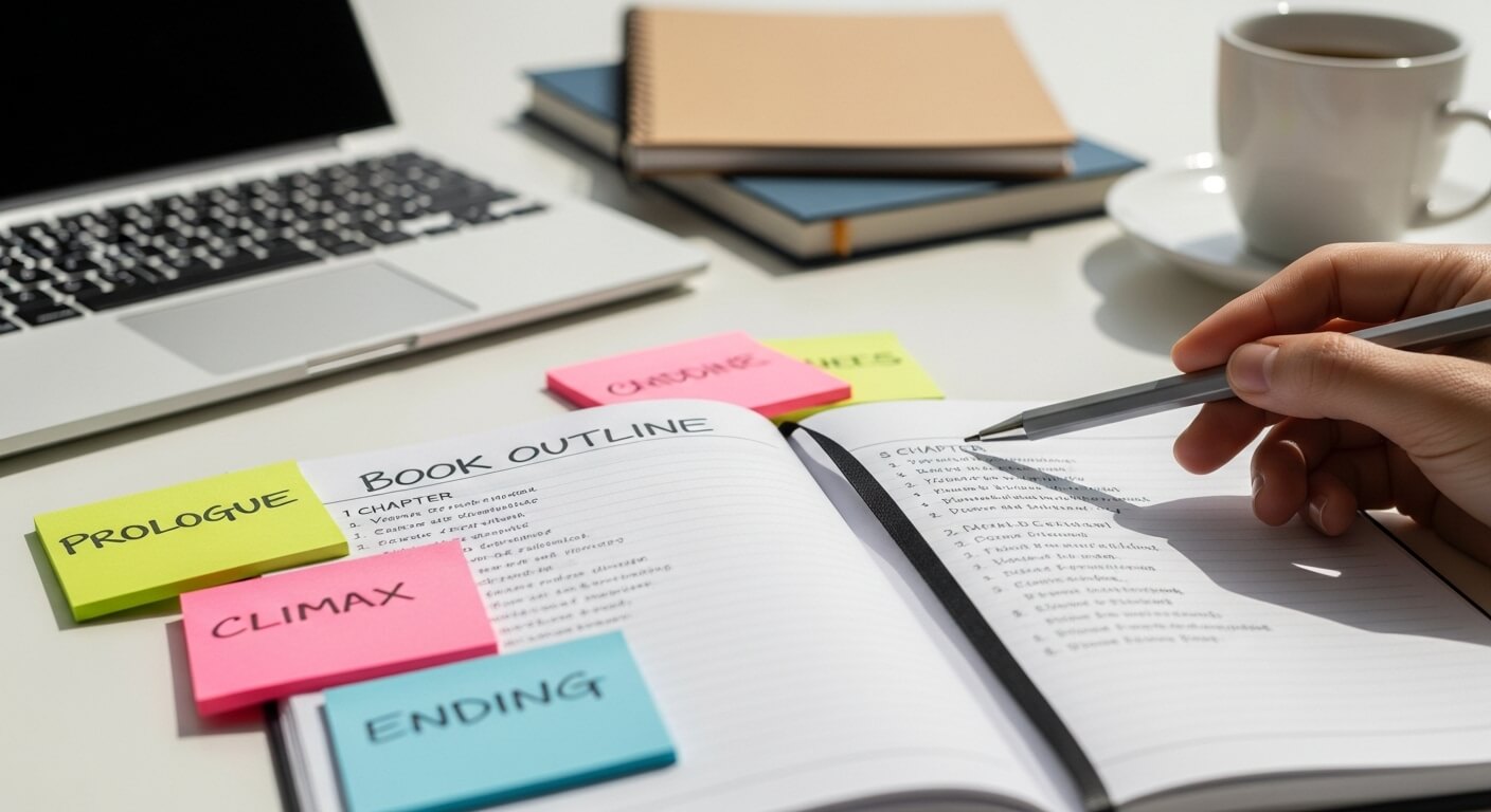How To Outline Your Book Like a Pro Even If You Hire A Ghostwriter