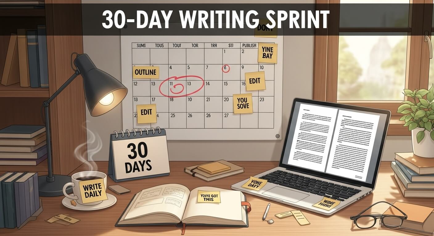 How To Write And Publish A Book In 30 Days