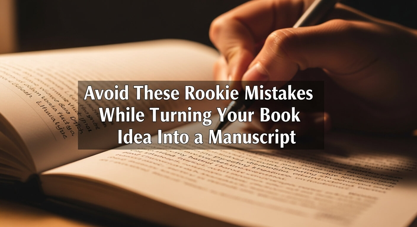 Avoid These Rookie Mistakes While Turning Your Book Idea Into a Manuscript