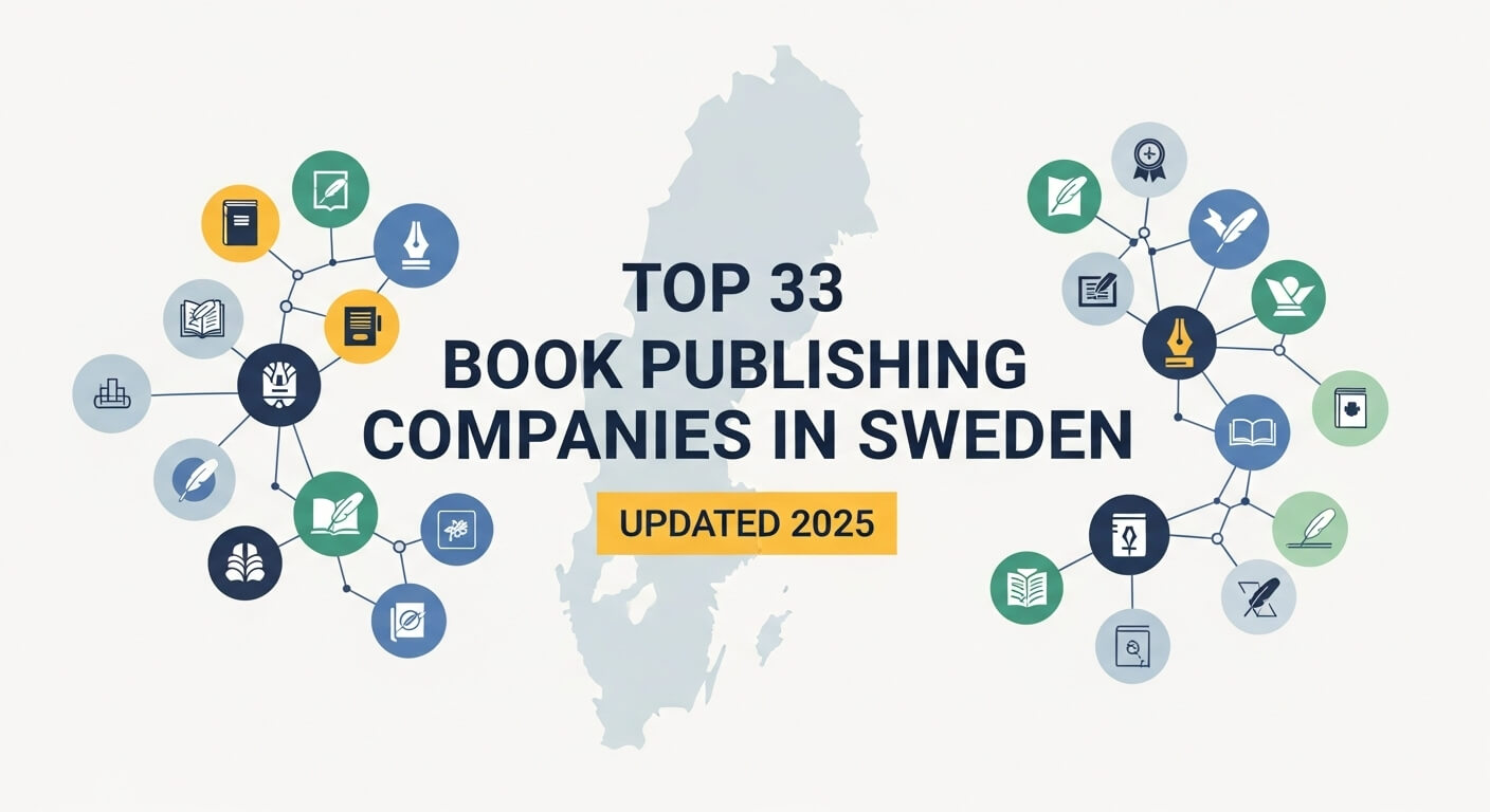 Top 33 Book Publishing Companies in Sweden (Updated 2025)