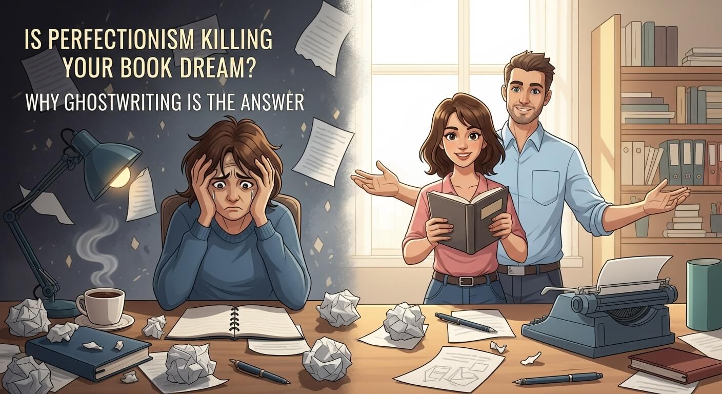 Is Perfectionism Killing Your Book Dream? Why Ghostwriting Is The Answer