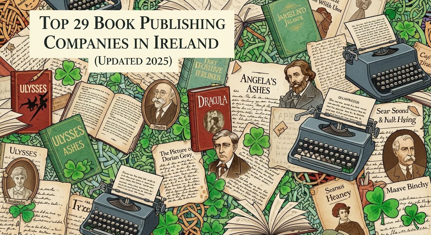Top 29 Book Publishing Companies in Ireland