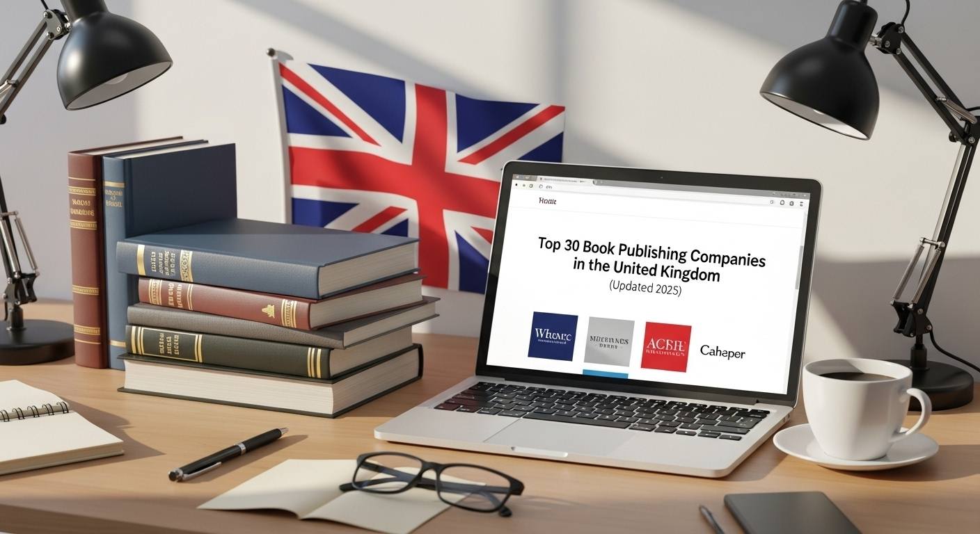 Top 30 Book Publishing Companies in the United Kingdom (Updated 2025)
