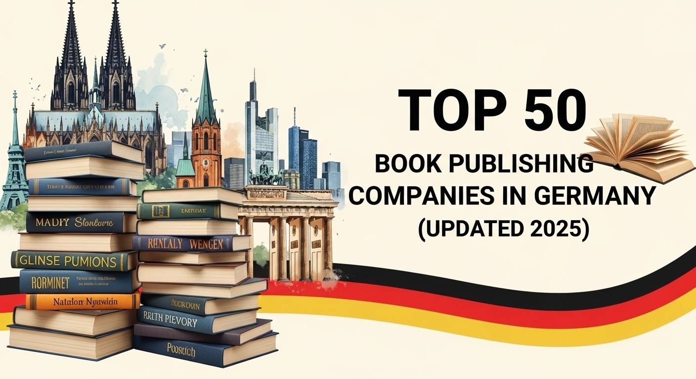 Top 50 Book Publishing Companies in Germany (Updated 2025)