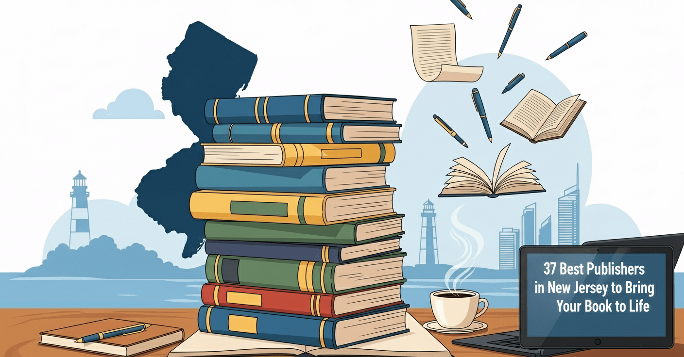 37 Best Publishers in New Jersey to Bring Your Book to Life in 2025