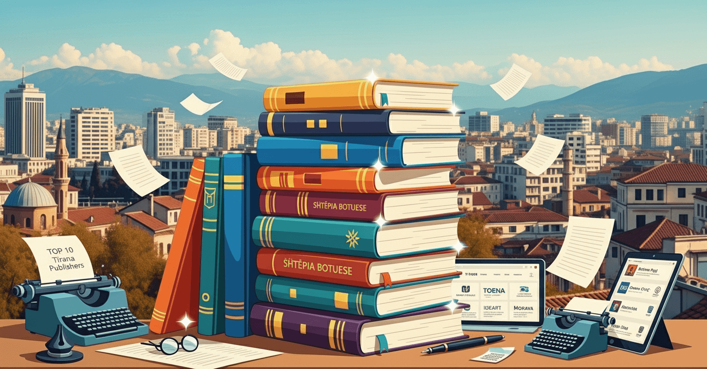 Top 10 Book Publishing Companies in Tirana 2025