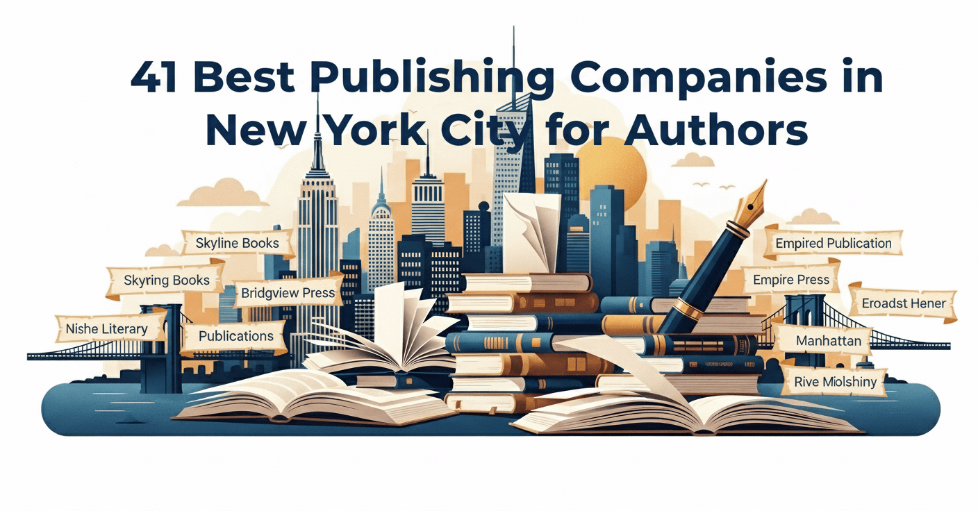 41 Best Publishing Companies in New York City for Authors in 2025