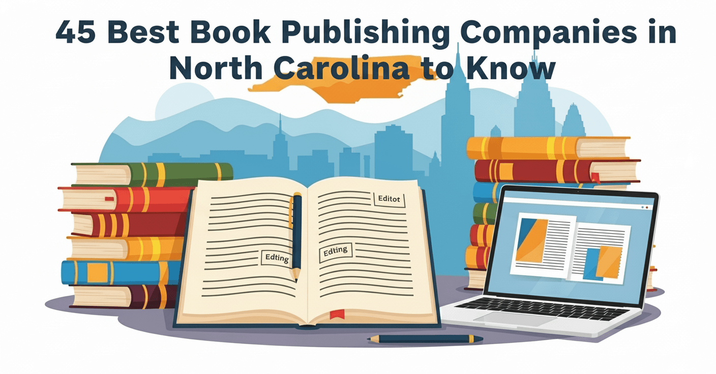 45 Best Book Publishing Companies in North Carolina to Know