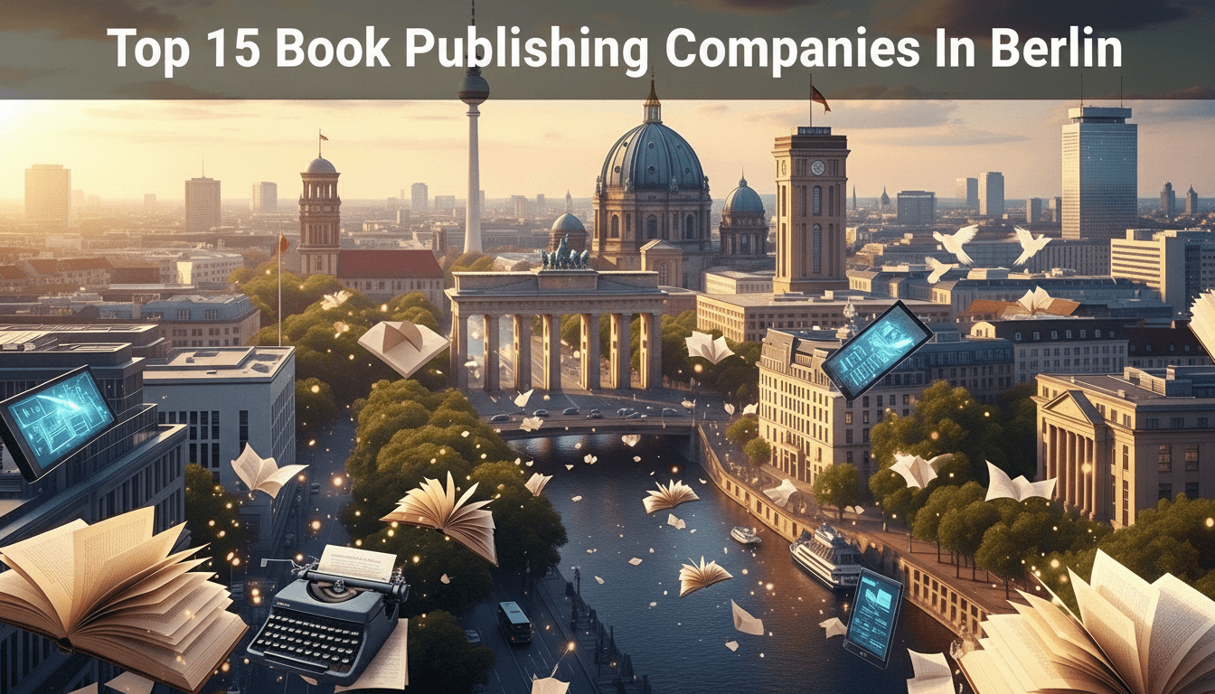 Top 15 Book Publishing Companies In Berlin To Look For In 2025