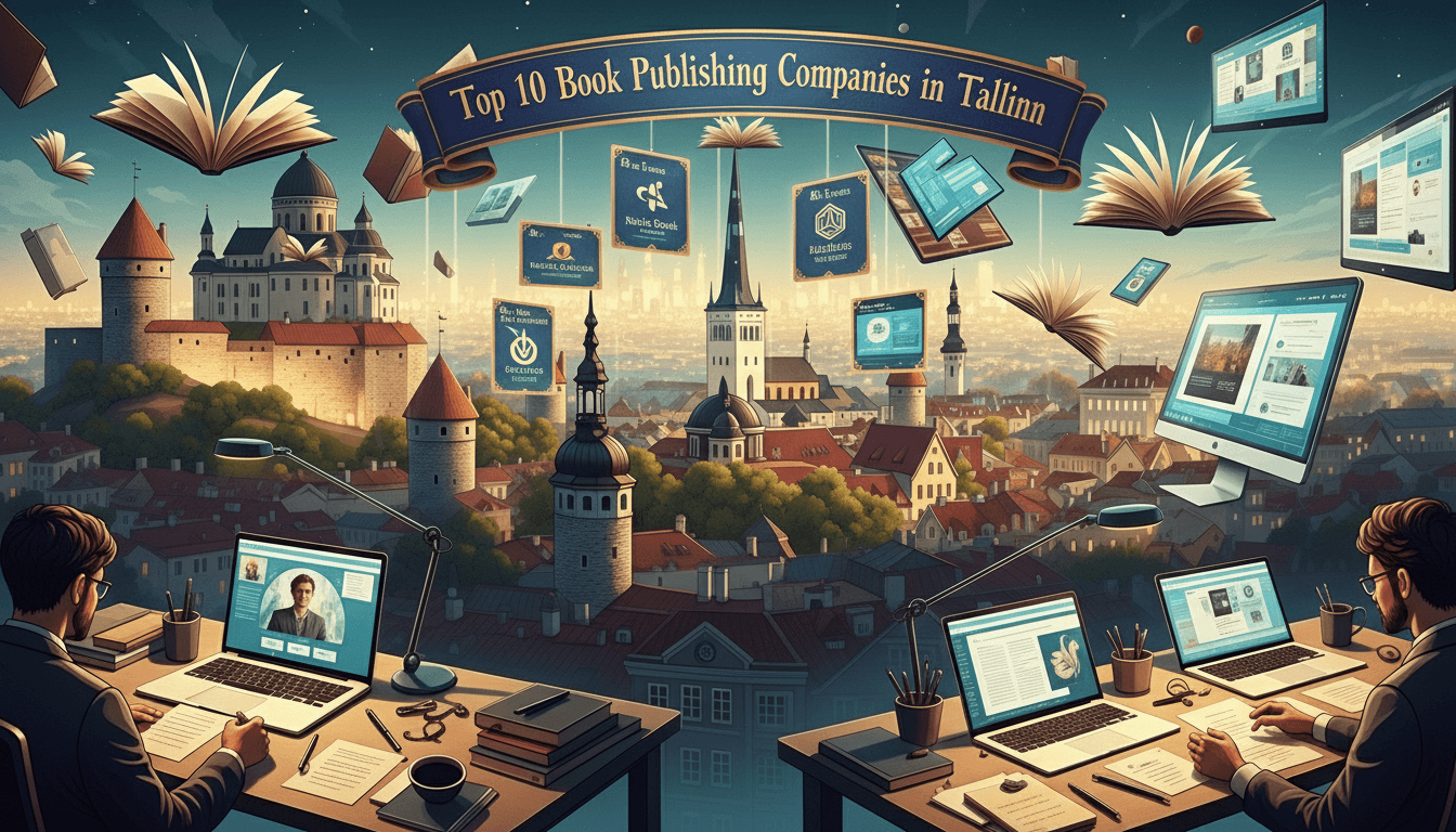 Top 10 Book Publishing Companies in Tallinn: Where Creativity Meets Opportunity