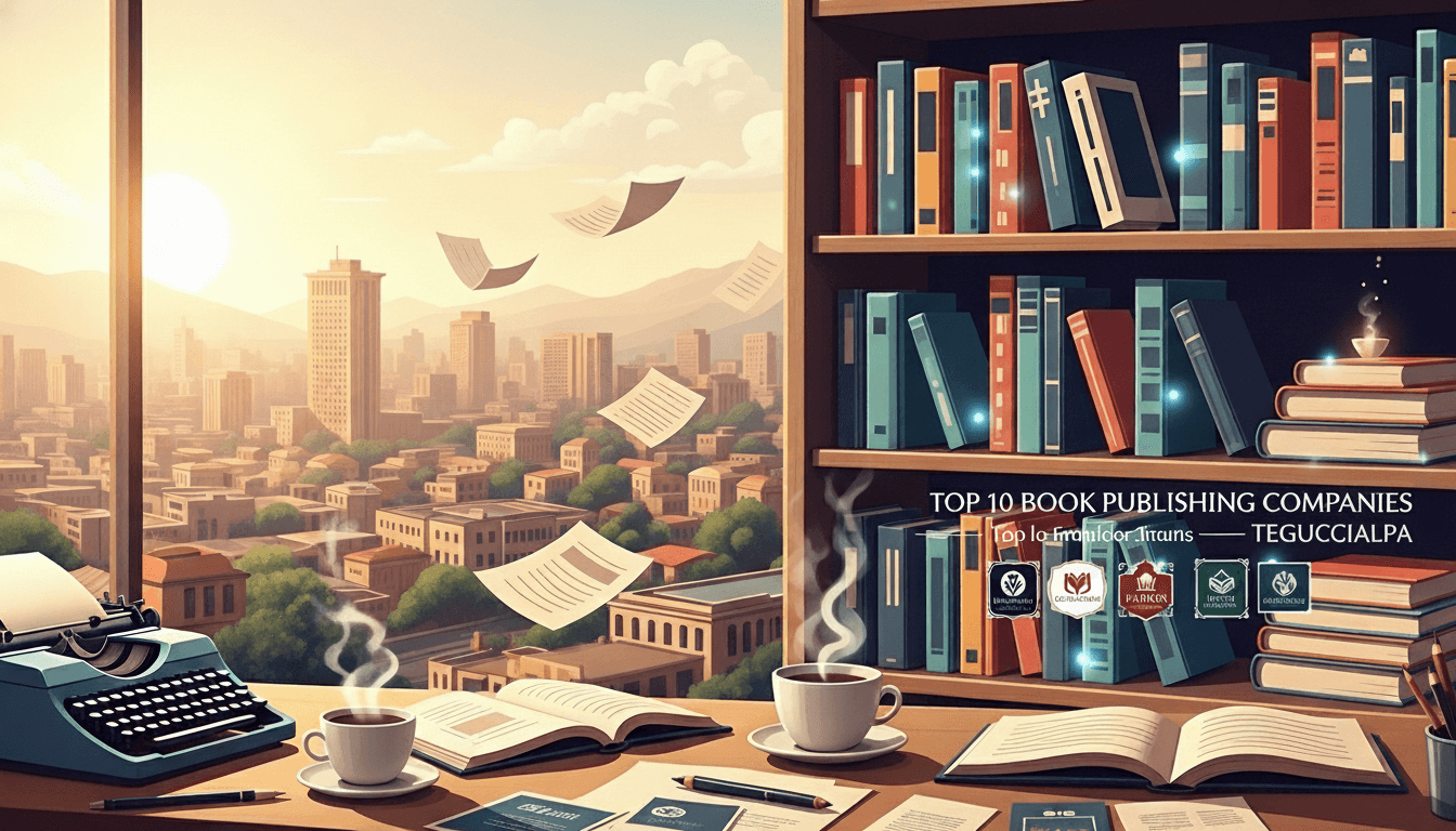 Top 10 Book Publishing Companies in Tegucigalpa: Where Stories Turn Into Legacy