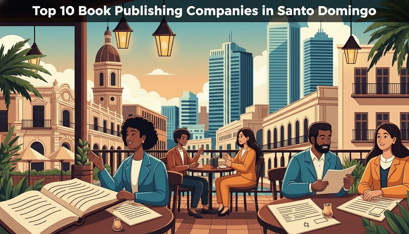 Top 10 Book Publishing Companies in Santo Domingo: Where Creativity Finds Professionalism