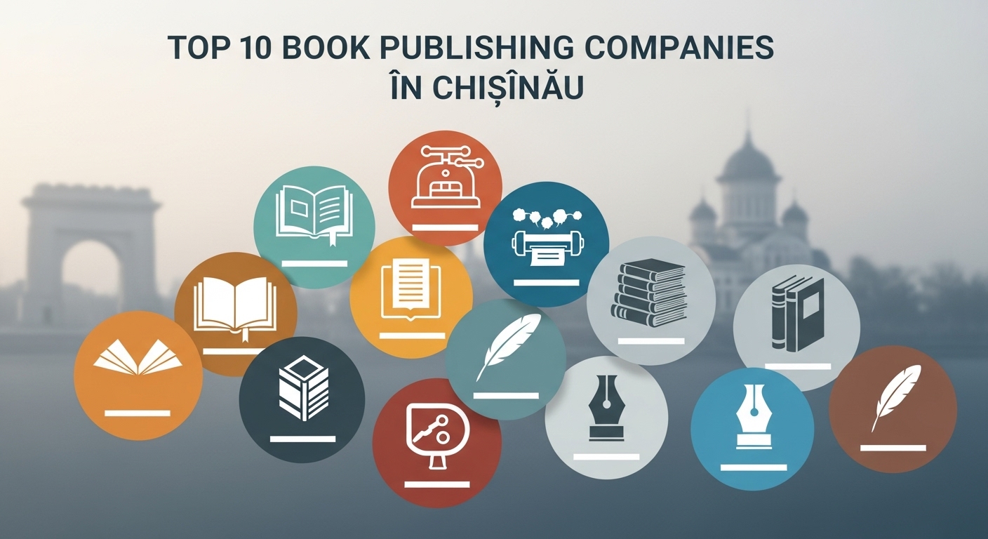 Top 10 Book Publishing Companies in Chișinău