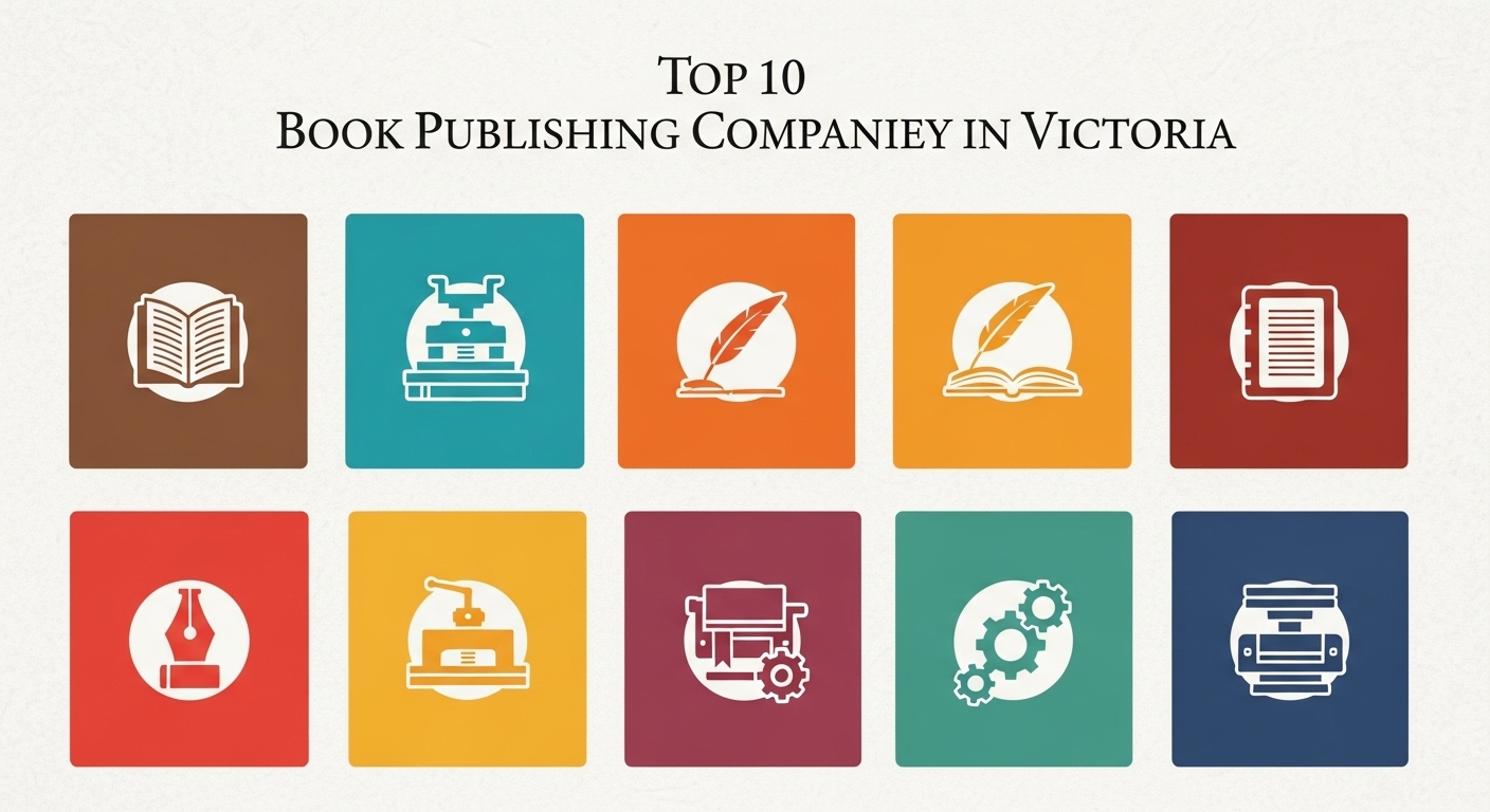 top 10 book publishing companies in Victoria 2025