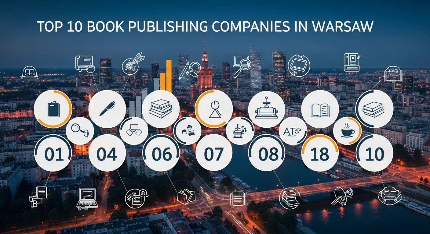 Top 10 Book Publishing Companies in Warsaw