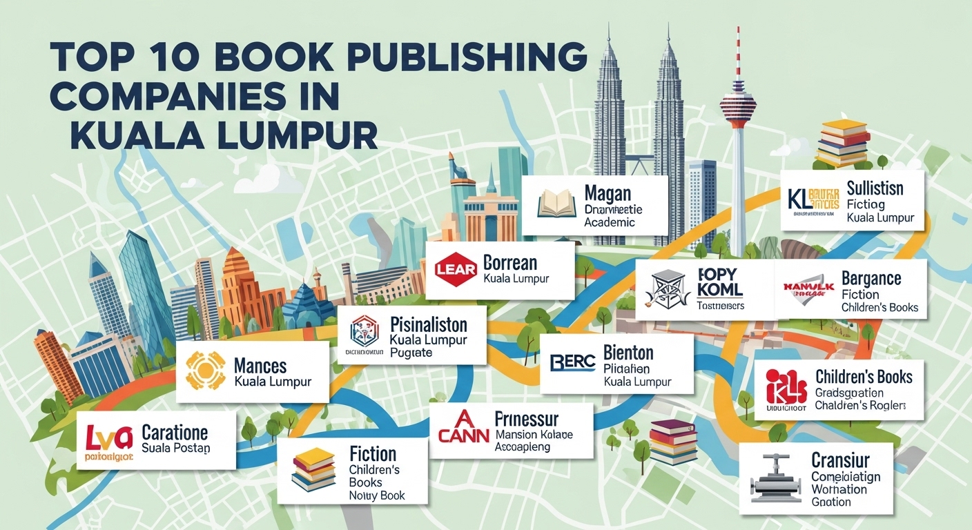 Top 10 Book Publishing Companies in Kuala Lumpur