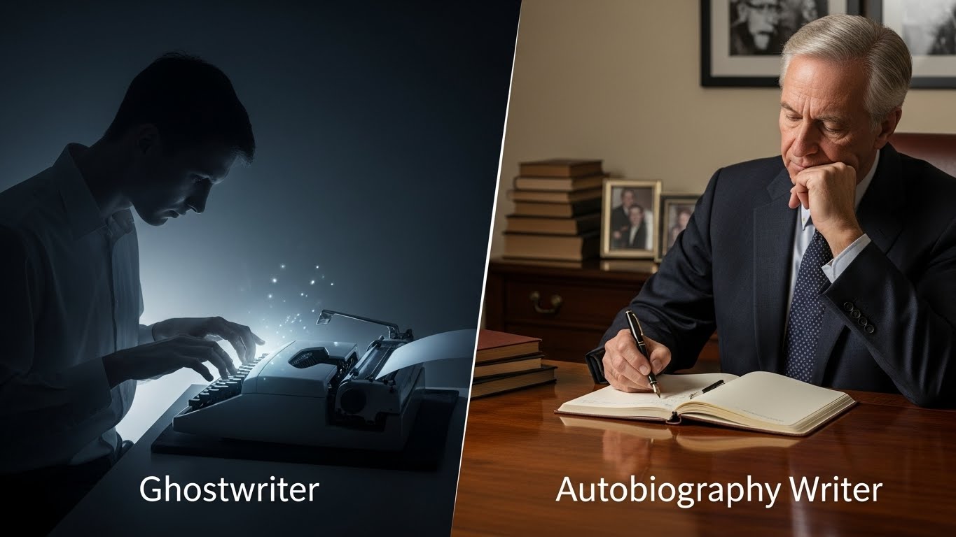 Ghostwriter vs Autobiography Writer