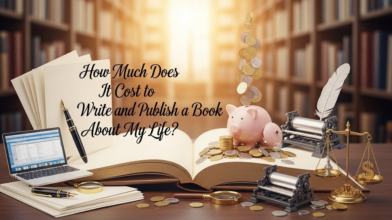 How Much Does It Cost to Write and Publish a Book About My Life?