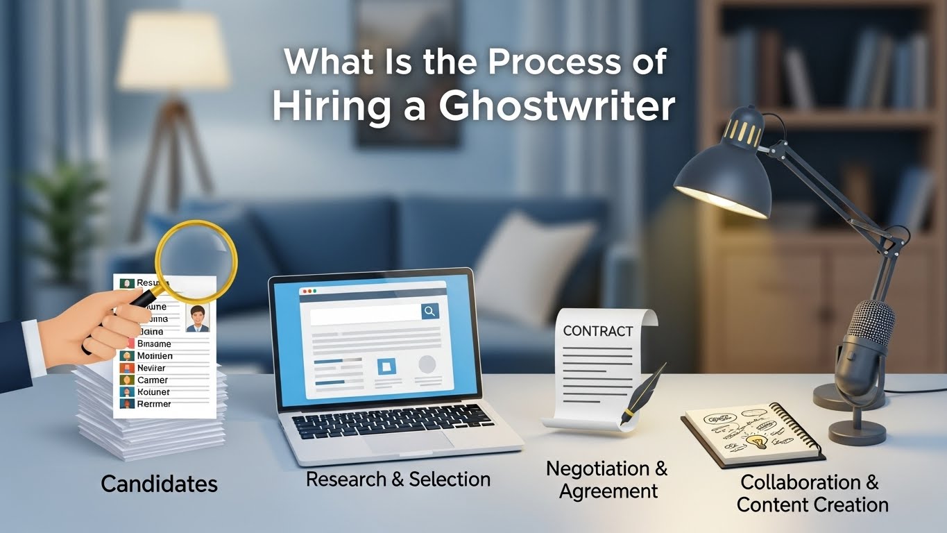 What Is the Process of Hiring a Ghostwriter