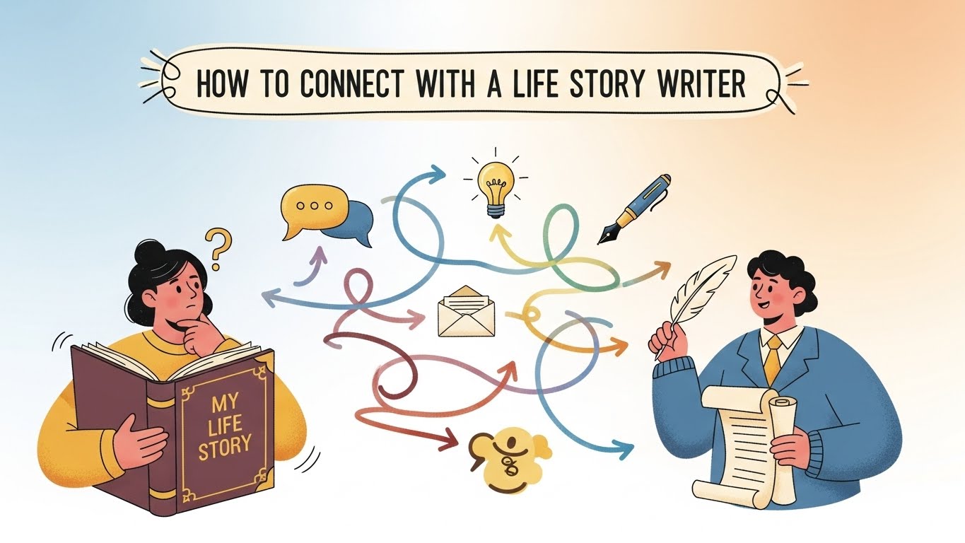 How To Connect with A Life Story Writer