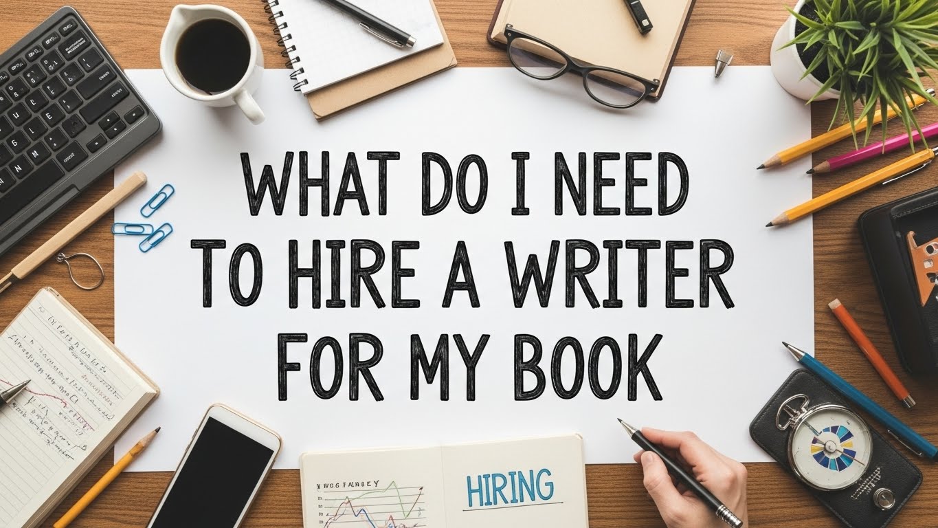 What Do I Need To Hire A Writer For My Book