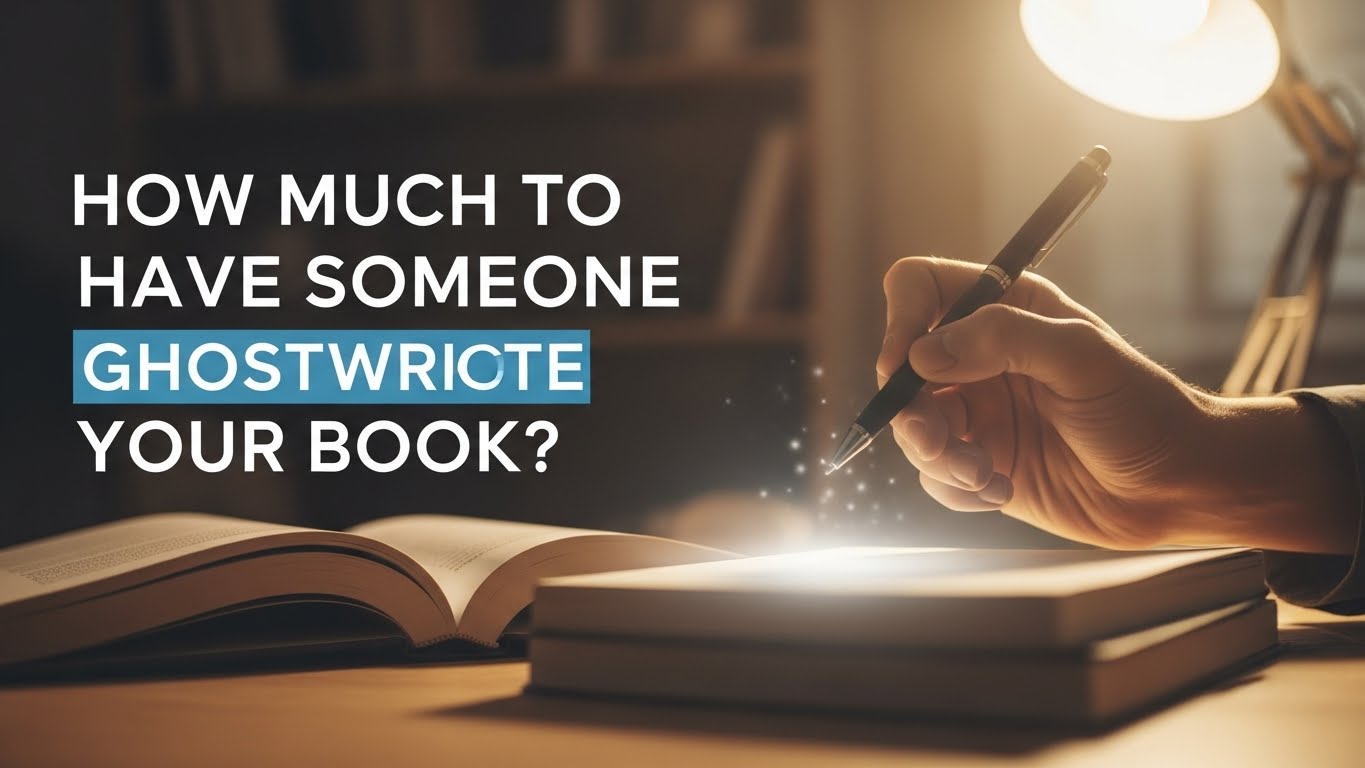 How Much to Have Someone Ghostwrite Your Book?