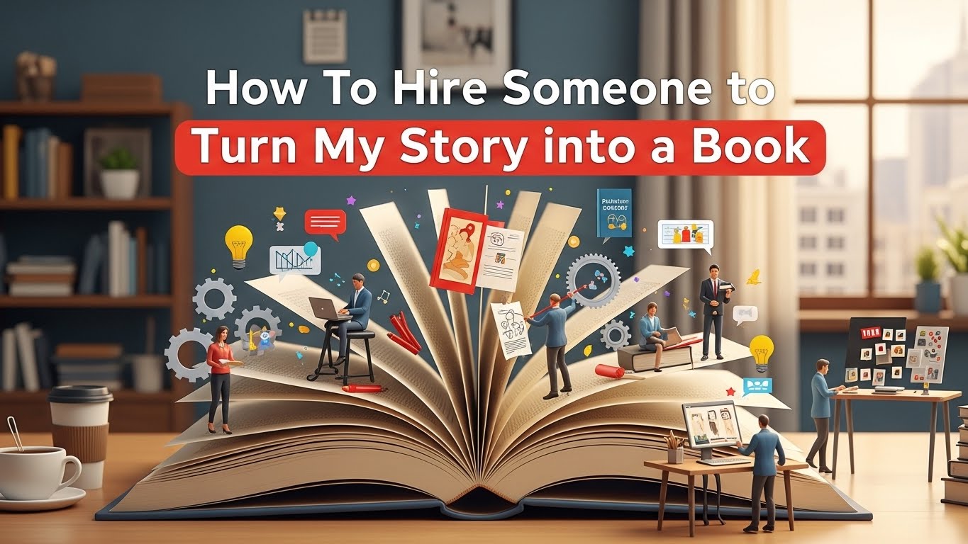 How To Hire Someone to Turn My Story into a Book