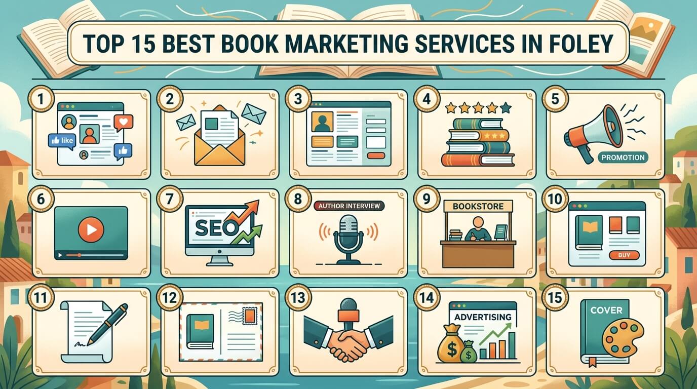 Top 15 Best Book Marketing Services in Foley For 2026