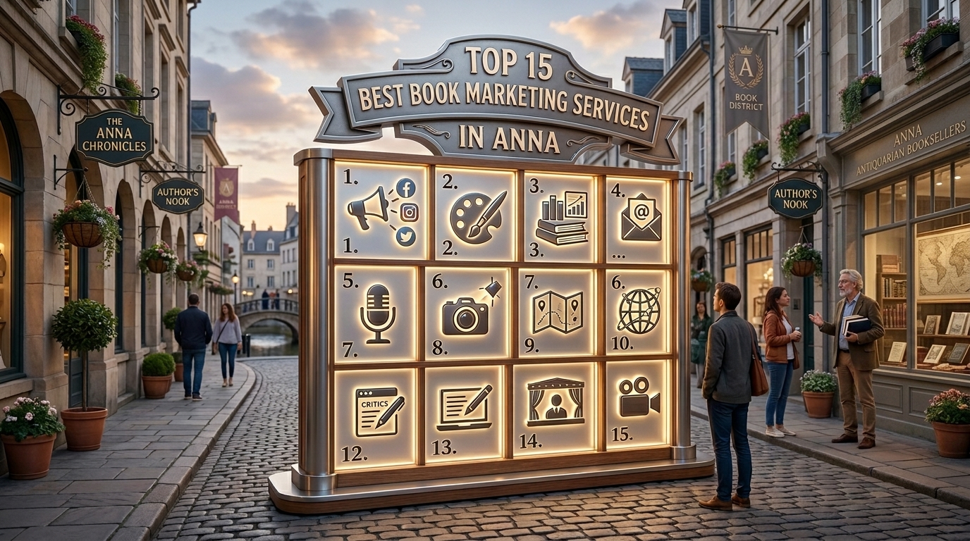 Top 15 Best Book Marketing Services in Anna For 2026