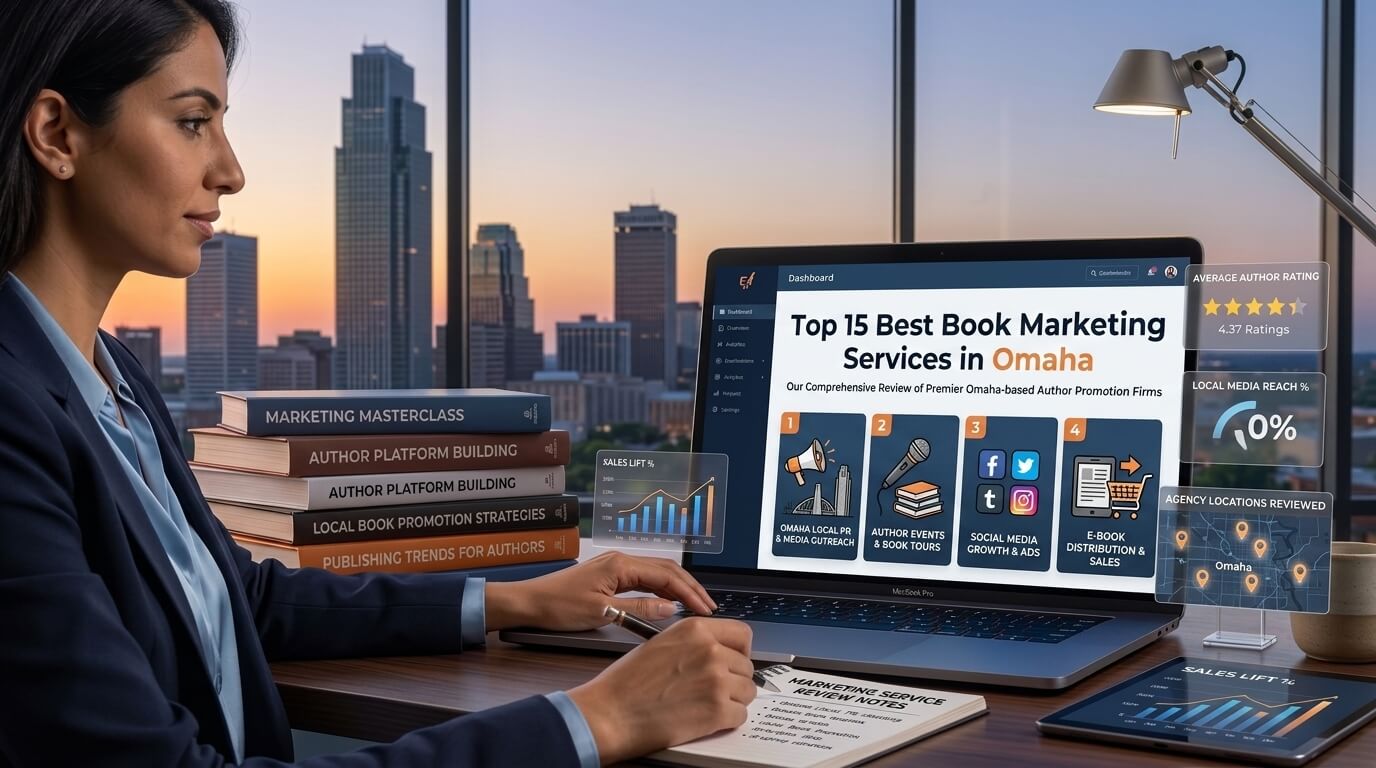 Top 15 Best Book Marketing Services in Omaha For 2026